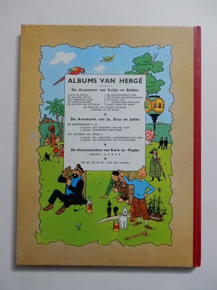 Kuifje 8 - De krab met de gulden scharen (A54) - C - 1 Album - Neuauflage - 1947 #1.0