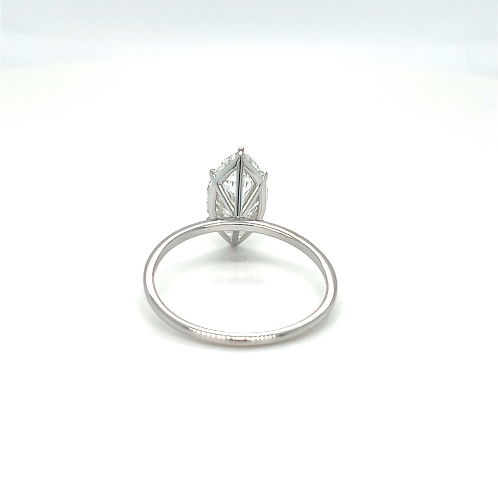 没有保留价 - 戒指 白金 - 1.28ct. tw. 钻石 (实验室培育) #4.3