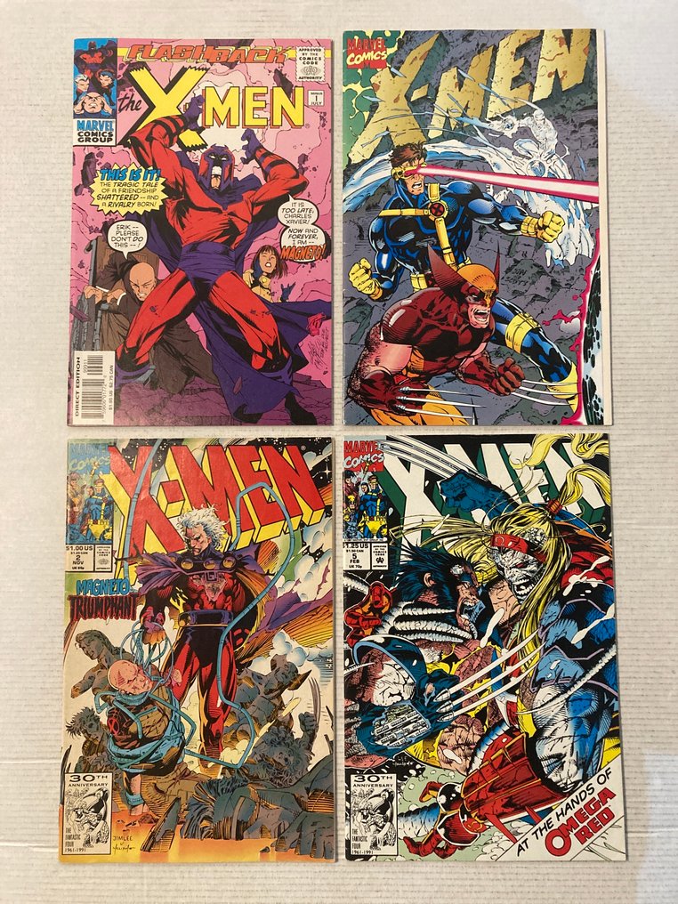 X-Men (1991 Series) 25 comics in range # 1 to 132 + Annuals - Featuring Wolverine, Rogue, Gambit, Cyclops, Storm, Colossus, Psylocke - 25 Comic collection - First edition - 1991/2002 #1.0