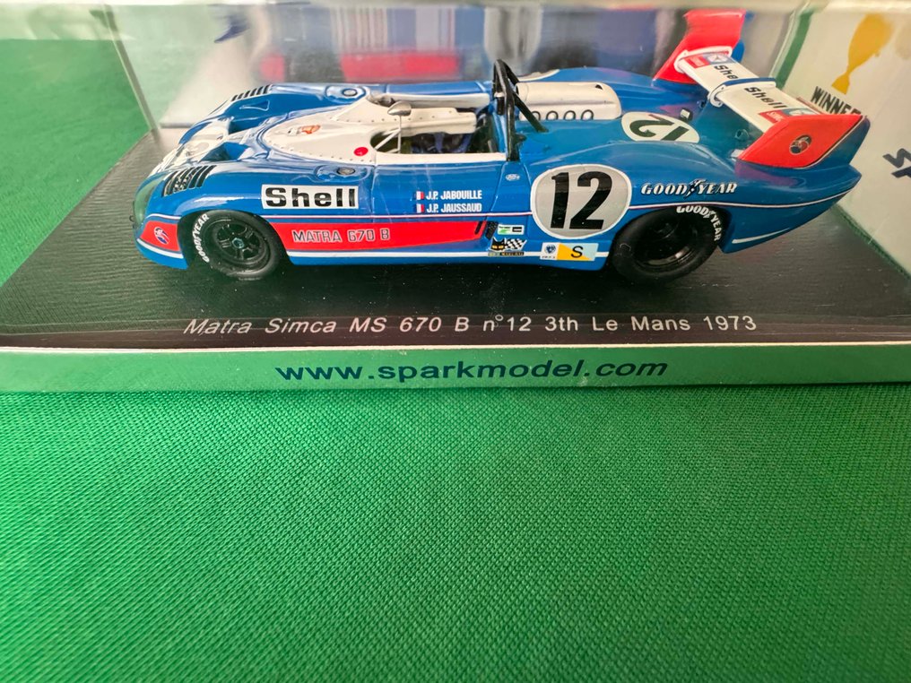 Spark 1:43 - 模型車  (2) - Matra Simca MS 670 B #2.1