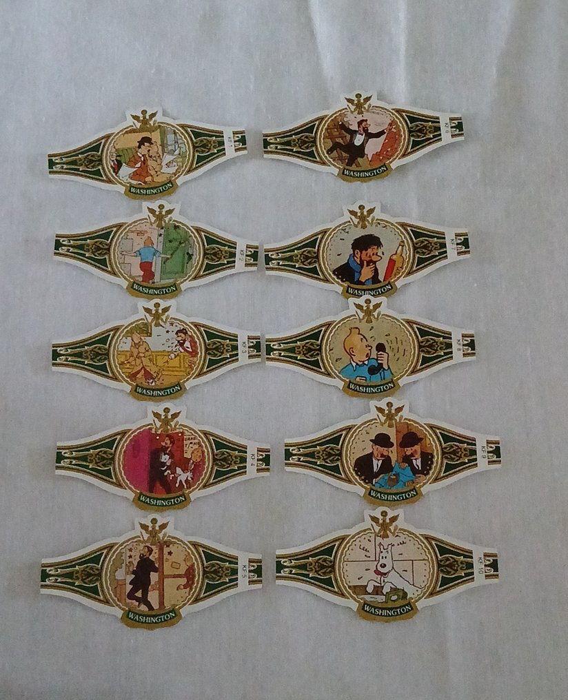 Kuifje , Tintin - Washington - 120 Fazzoletti di sigaro #2.1