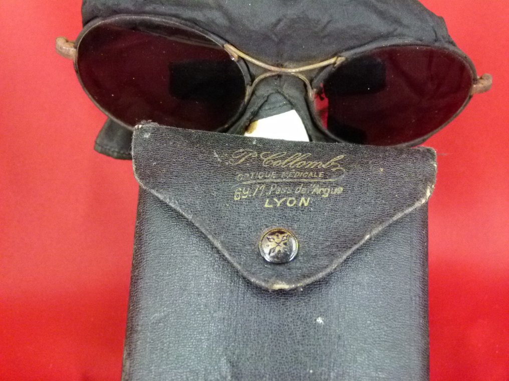 Loupe - Lyon woestijn - 1930-1940 - France - Frans stofbril #2.1