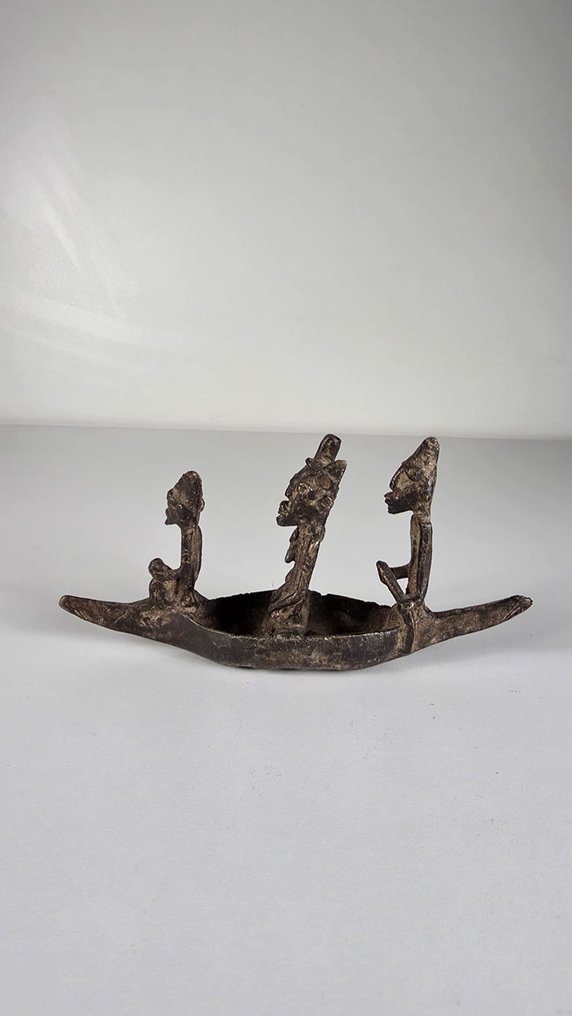 Bronze pirogue - Dogon - Mali (No reserve price) #3.2