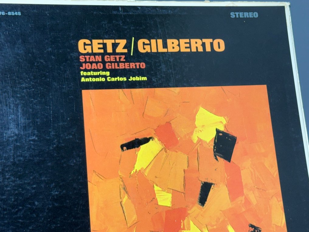 Stan Getz / Joao Gilberto featuring Antonio Carlos Jobim - Getz / Gilberto (1st US Pressing) - LP - 1964 #1.0