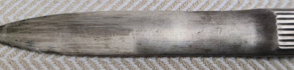 Cartier - Ohne mindestpreis - Schreibtischset - Letter opener - Stahl, .915 Silber #1.0