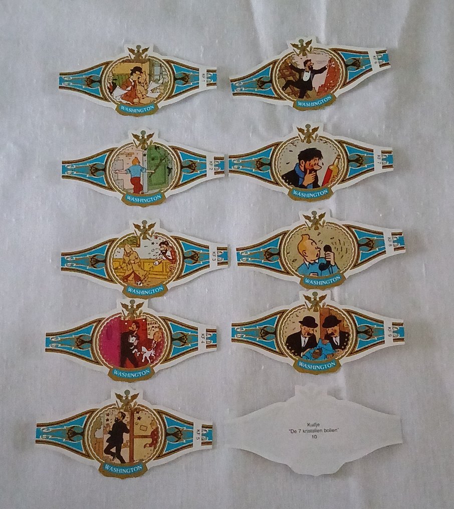 Kuifje , Tintin - Washington - 120 Fazzoletti di sigaro #3.2