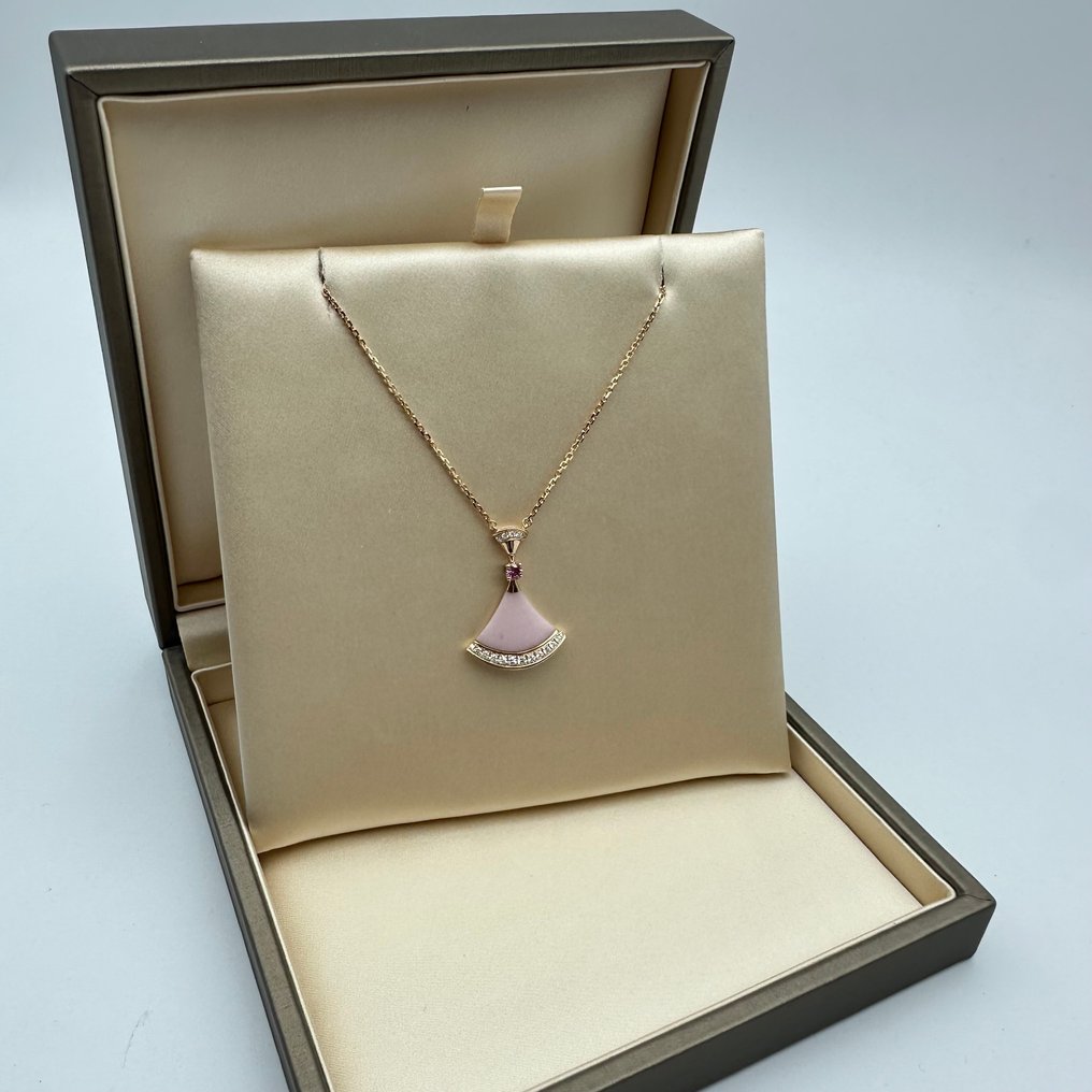 Bvlgari - Κολιέ με μενταγιόν - 18 καράτια Ροζ χρυσό #1.0