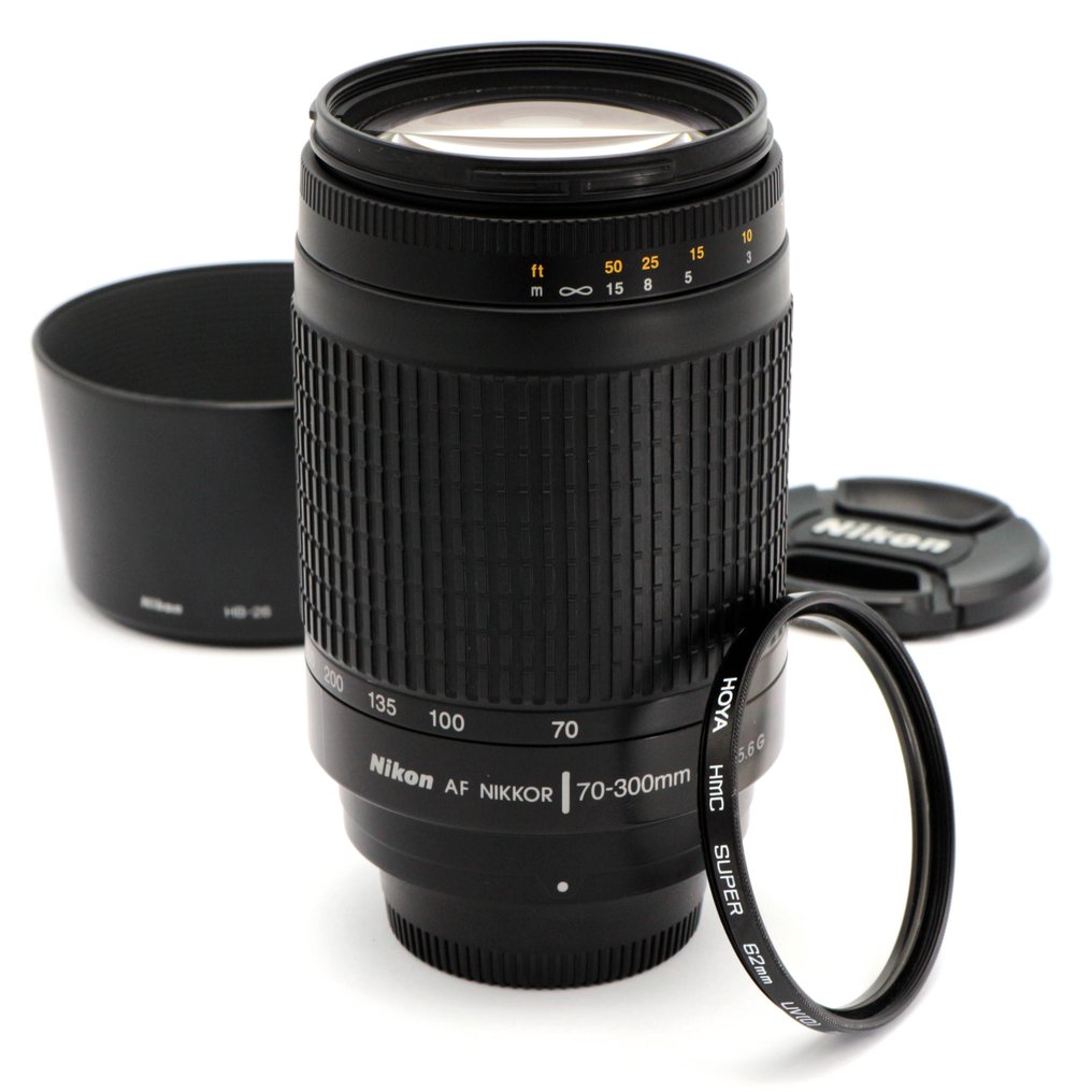 Nikon AF 70-300mm 1:4-5.6 G-Type Zwart Telelens #1.0