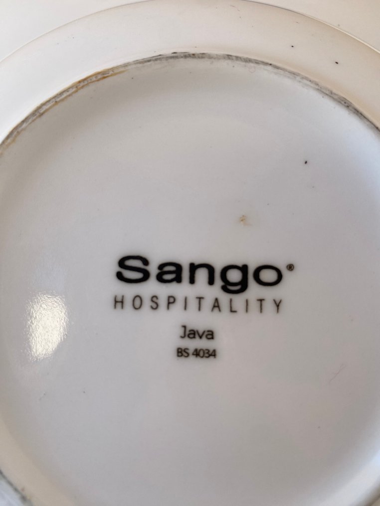 Sangi Hospitality Java - Serviciu de masă pentru 12 (24) - Porțelan - Design complet și actual #2.1