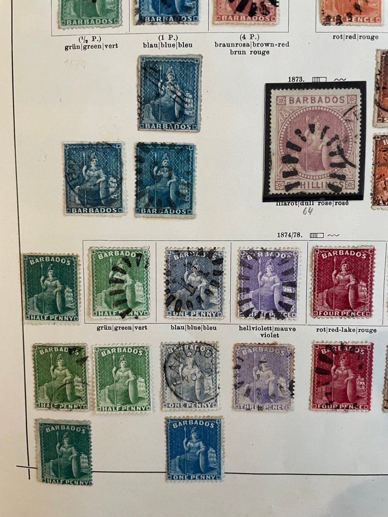 巴巴多斯 - 非常精彩的一局,来自旧的将军收藏。 #3.2