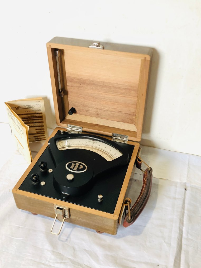 La Pyrométrie Industrielle Ancien - Messinstrumente - Aluminium, Metall, Holz - 1950-1960 - Typ G.P. wissenschaftlich #1.0