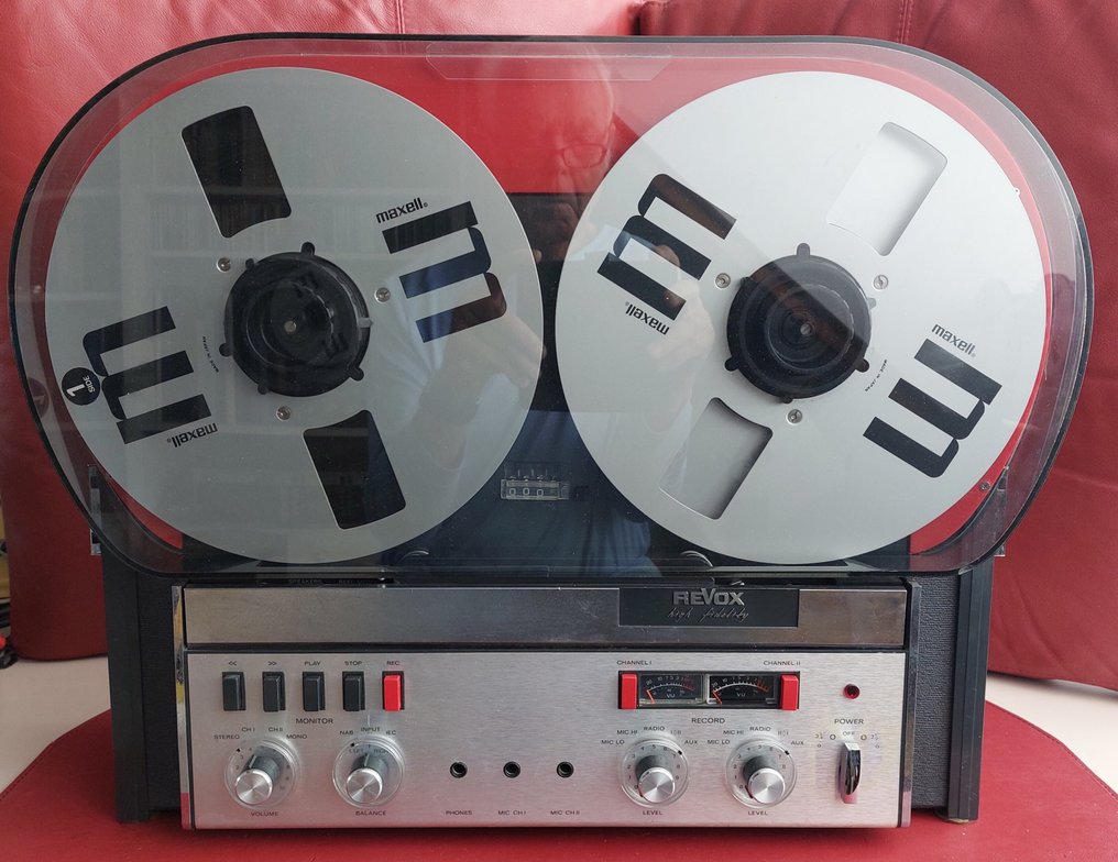 Revox - Type 77 A - 2 track - Kannettava nauhuri #1.0