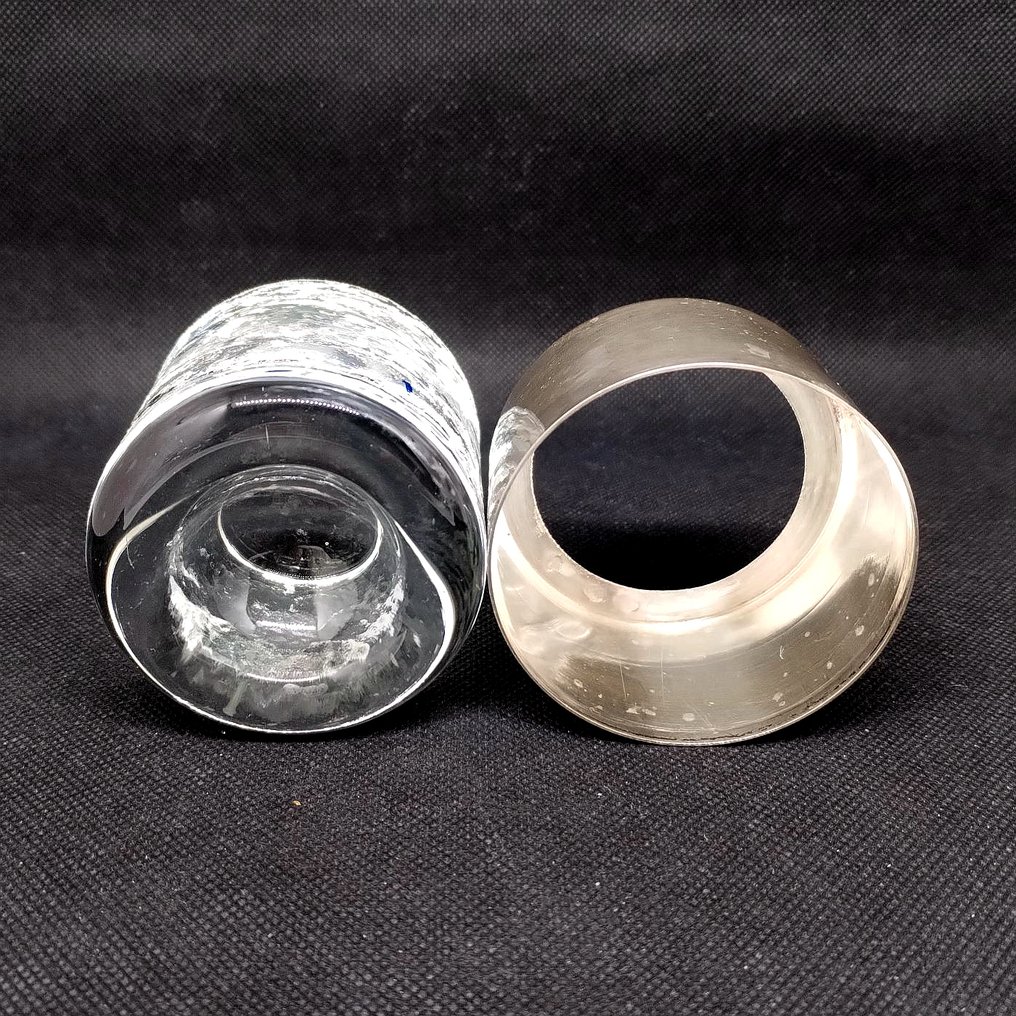 Papírnehezék - Ezüst, Kristály #2.1