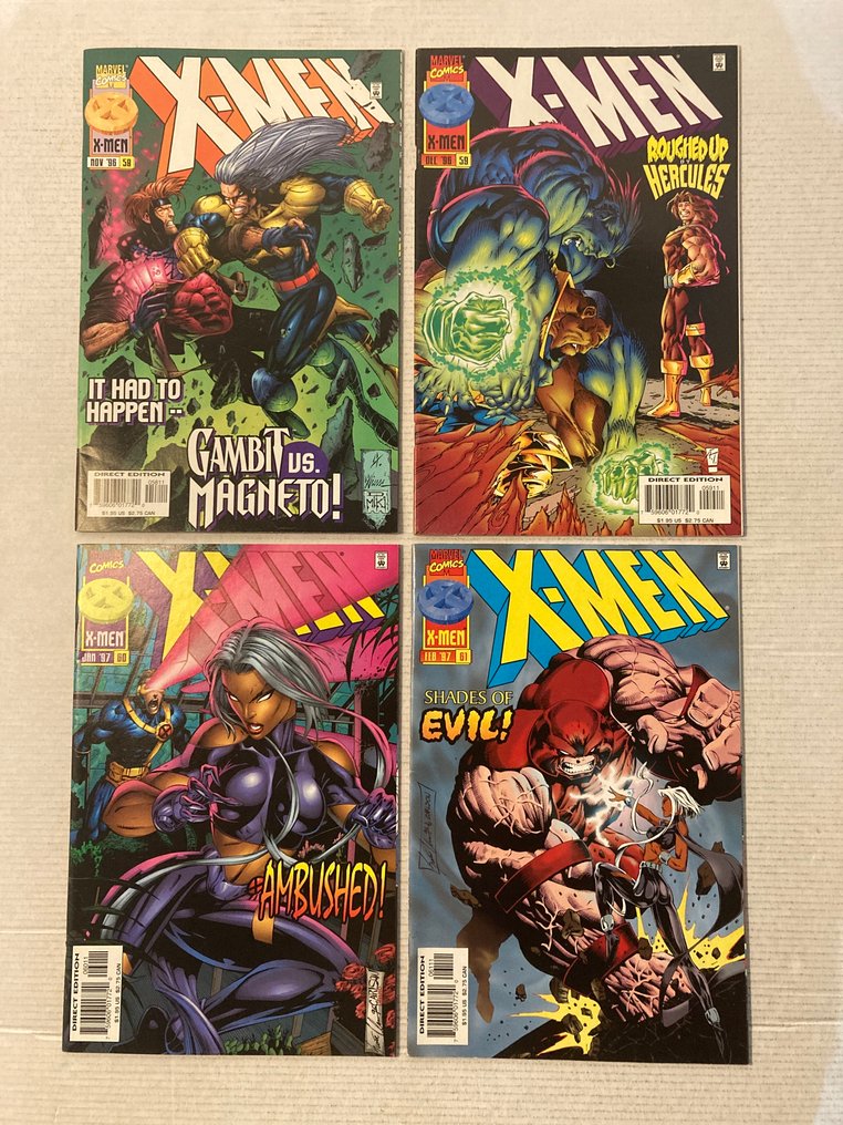 X-Men (1991 Series) 25 comics in range # 1 to 132 + Annuals - Featuring Wolverine, Rogue, Gambit, Cyclops, Storm, Colossus, Psylocke - 25 Comic collection - First edition - 1991/2002 #3.2