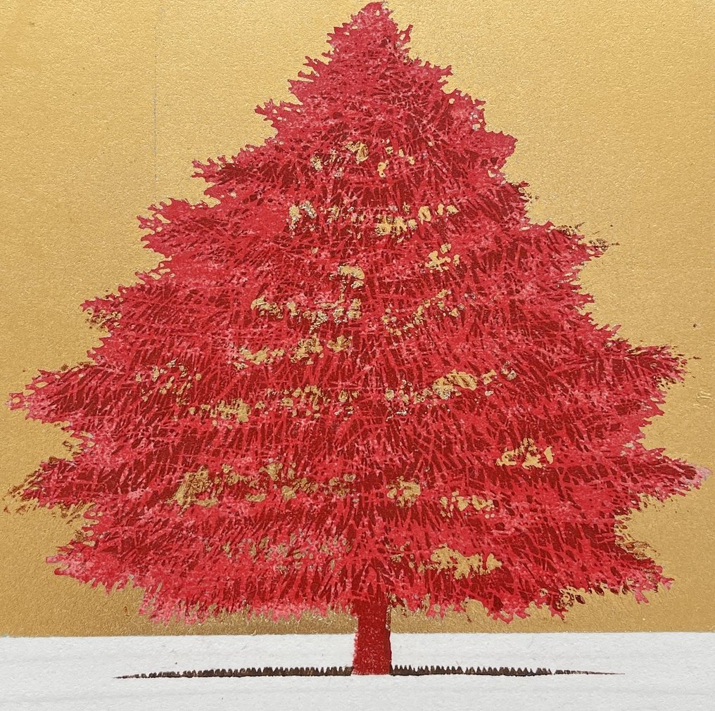 Tree scene 134A - Hajime Namiki 並木一 (b 1947) - 日本  (沒有保留價) #1.0