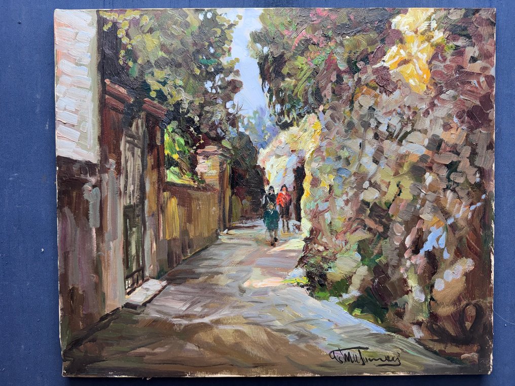 Giuseppe Musumeci (1902-?) - Stradina di Costiera #1.0