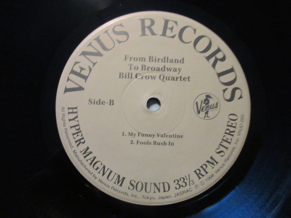 Bill Crow Quartet - From Birdland To Broadway - Limited edition - 2xLP Album (double album) - Japanese pressing - 2024 #3.2
