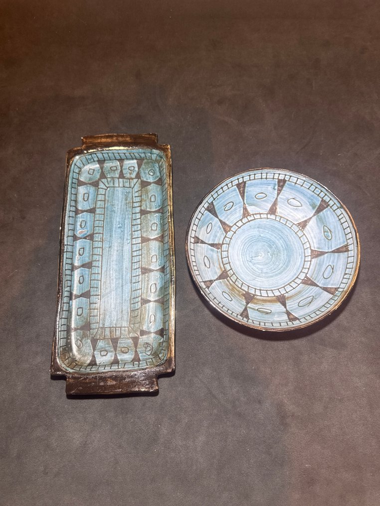 Vallauris - A.Maunier - Plat - Grès, Céramique #1.0