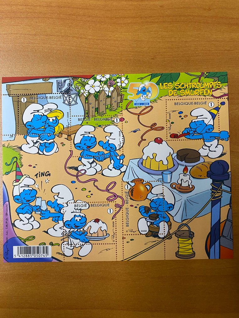 Belgien 2008/2008 - JAARMAP 2008 af alle udgivelser #2.1