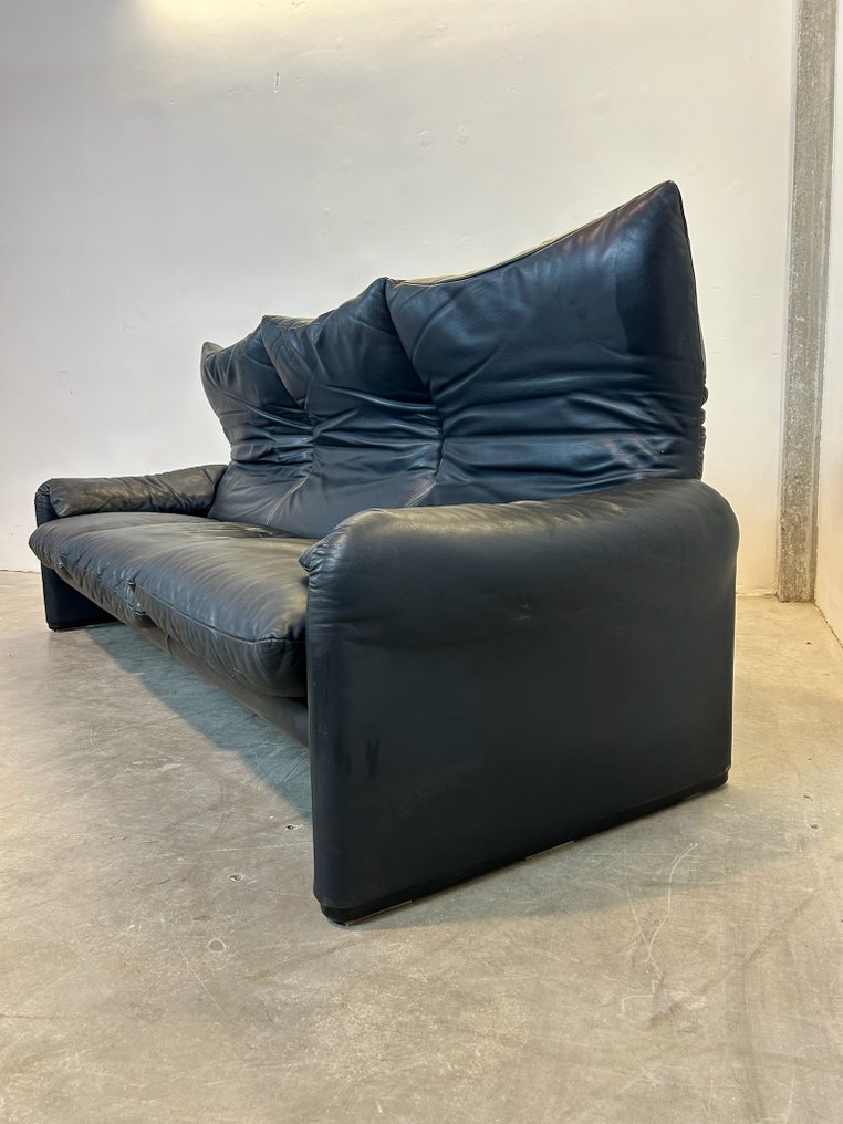 Cassina - Vico Magistretti - 沙发 - Maralunga - 皮革 #1.0