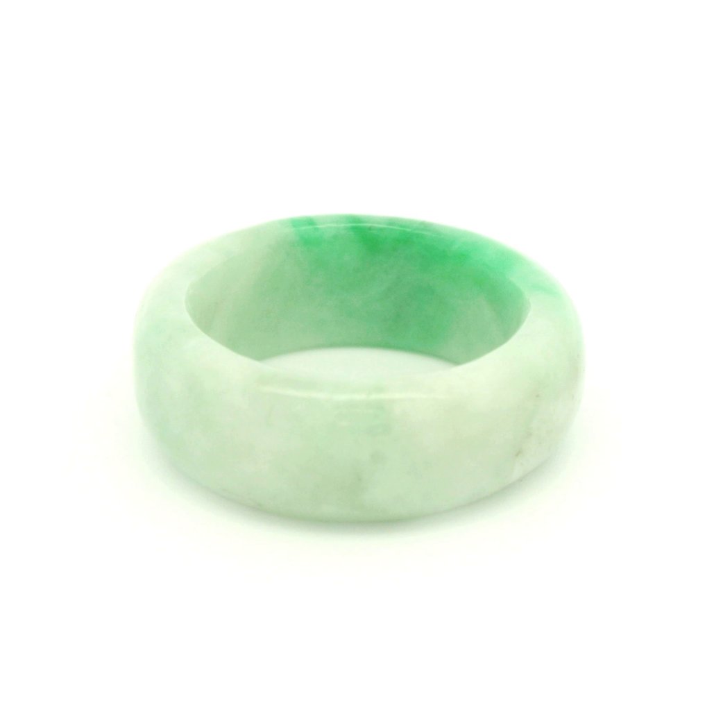 Jade - NGTC Certified Natural Jadeite Ring - Ring #3.2