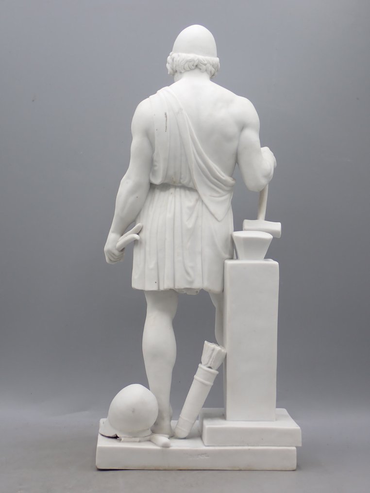 Royal Copenhagen - Bertel Thorvaldsen - Figure - Statue of Vulcan - Porcelaine #3.2