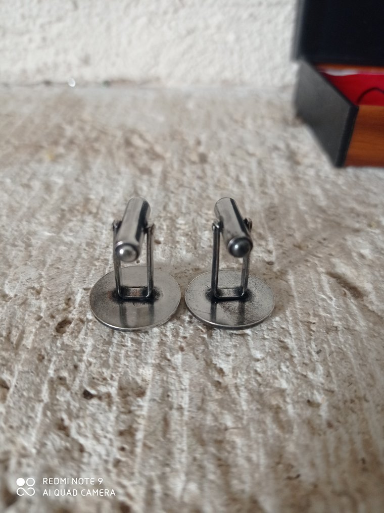 Silver - Cufflinks - Portrait of Nefertiti #4.3