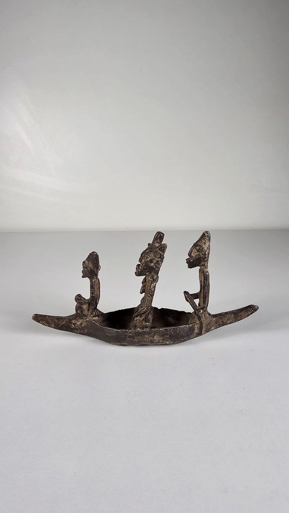 Bronze pirogue - Dogon - Mali (No reserve price) #2.1