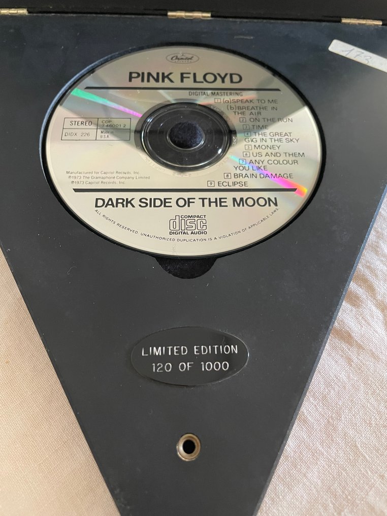 Pink Floyd - The Dark Side Of The Moon - Limited CD Box - Conjunto de CDs em caixa - 1993 #3.2