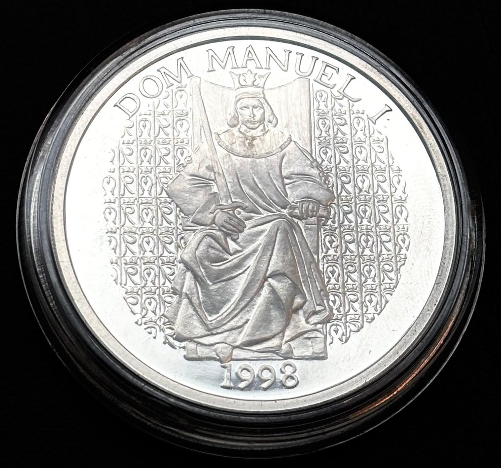 葡萄牙. 1000 Escudos Dom Manuel I; proof issue 1998 - 15,000 exemplares  (沒有保留價) #1.0
