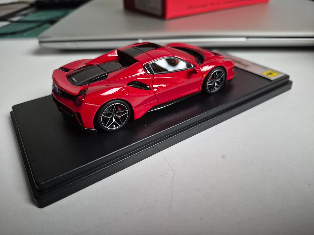 Look Smart 1:43 - Model sports car - Ferrari 488 Pista Spider Hard top rosso corsa - LS496HTB #3.2