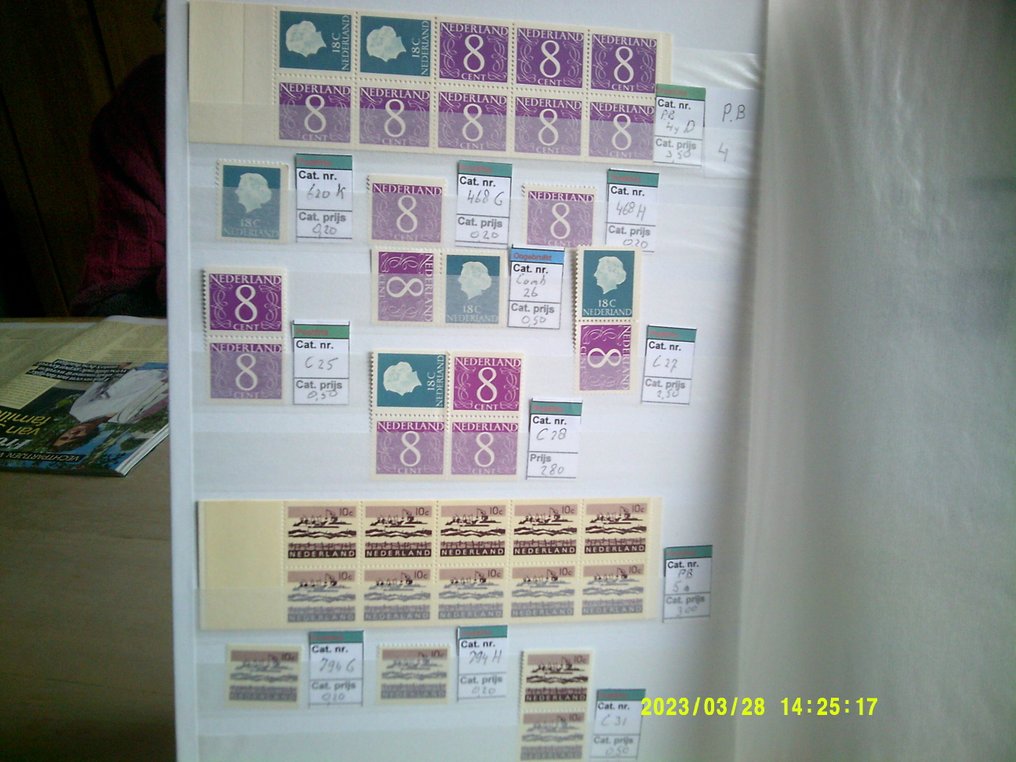 Netherlands 1964/2001 - Dutch postage stamp booklets with combinations, all in mint condition. - NVPH 2026 #4.3