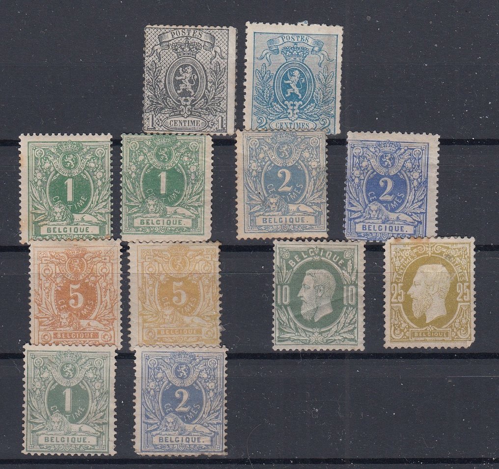 比利時 1866 - 小狮子 - OBP ; Tussen 23 en 32 #1.0