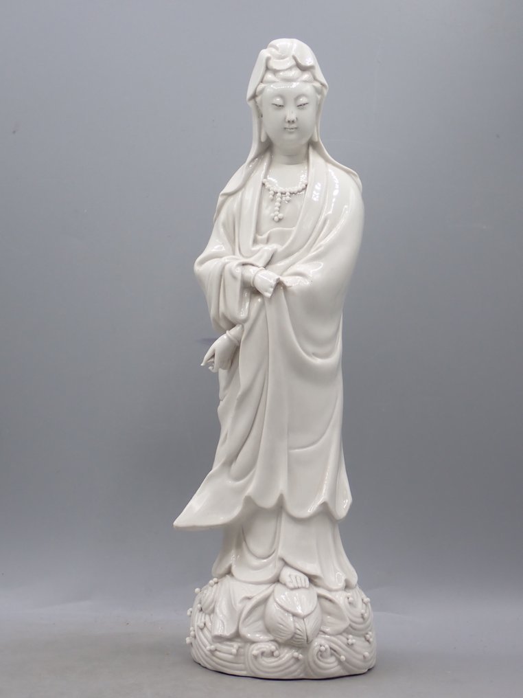 Figuur - Guan Yin - Porselein - China (Zonder minimumprijs) #4.3