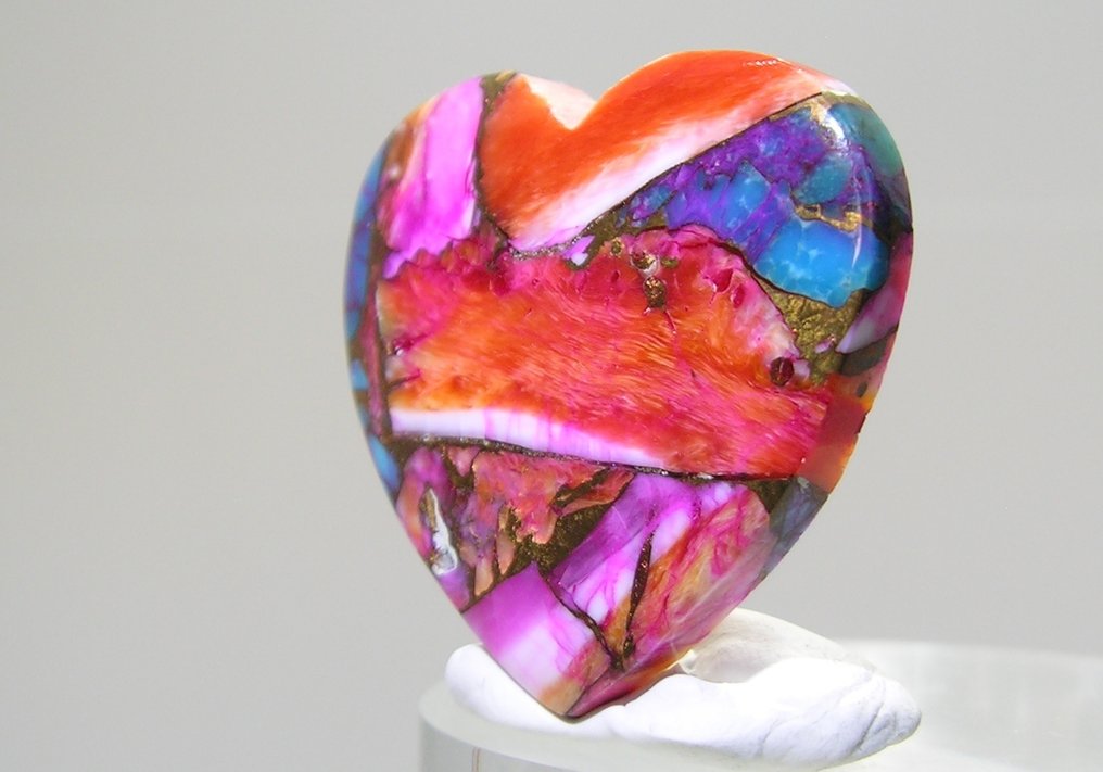 Turchese Cabochon - Altezza: 28 mm - Larghezza: 26 mm- 6.54 g - (1) #4.3