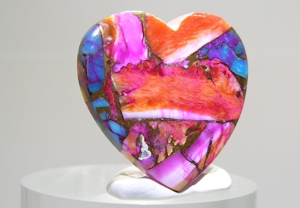 Turchese Cabochon - Altezza: 28 mm - Larghezza: 26 mm- 6.54 g - (1) #1.0