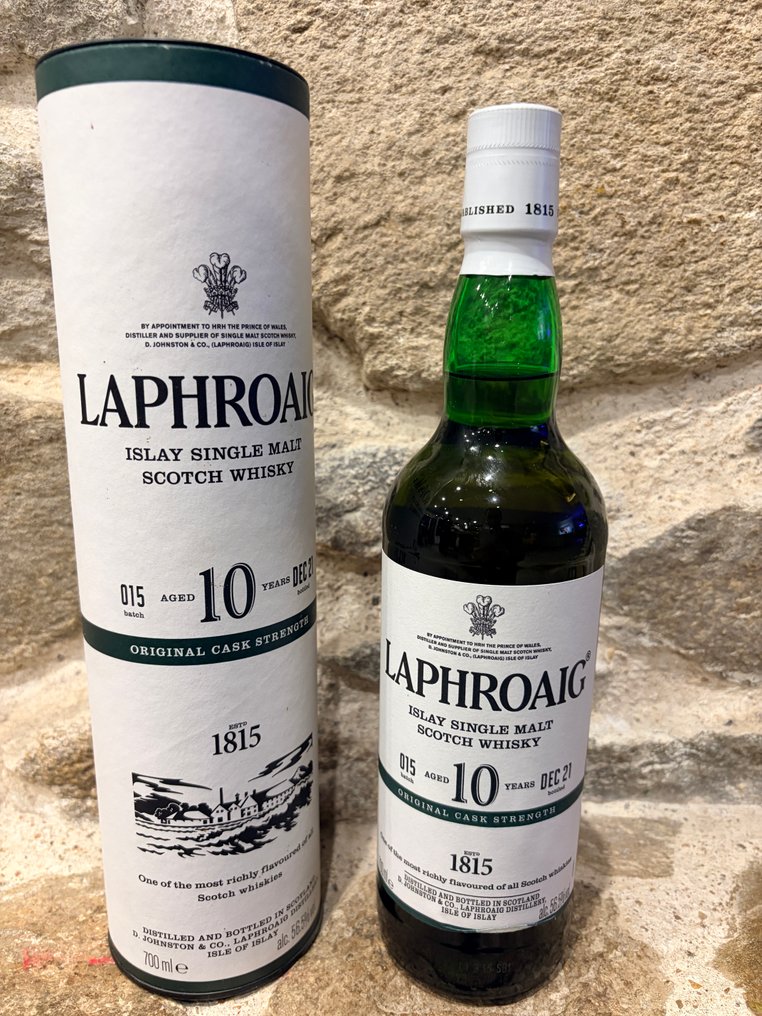 Laphroaig 10 years old Cask Strength - Batch 15 - b. 2021 - 700 ml #1.0