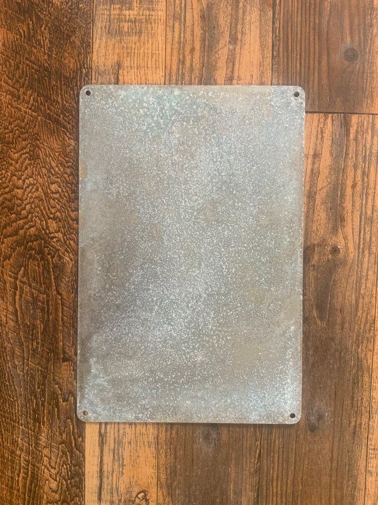 Metall-targa - Markedsføringstegn - plate #2.1