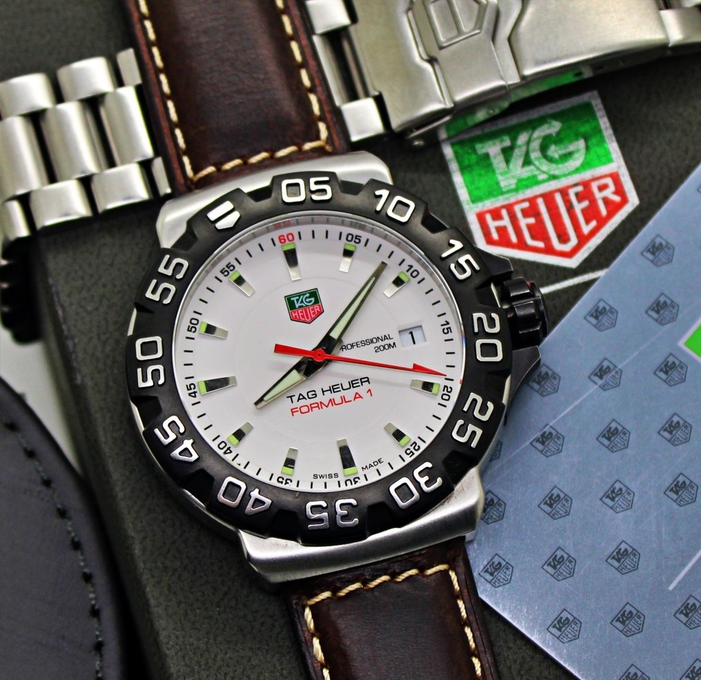 TAG Heuer - Formula 1 - No reserve price - WAH1111 Swiss White Watch - Men - 2010-2020 #1.0