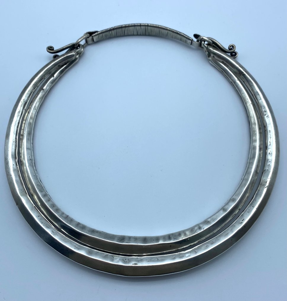 银合金 - 頸鏈 - 民族苗族首饰 #1.0