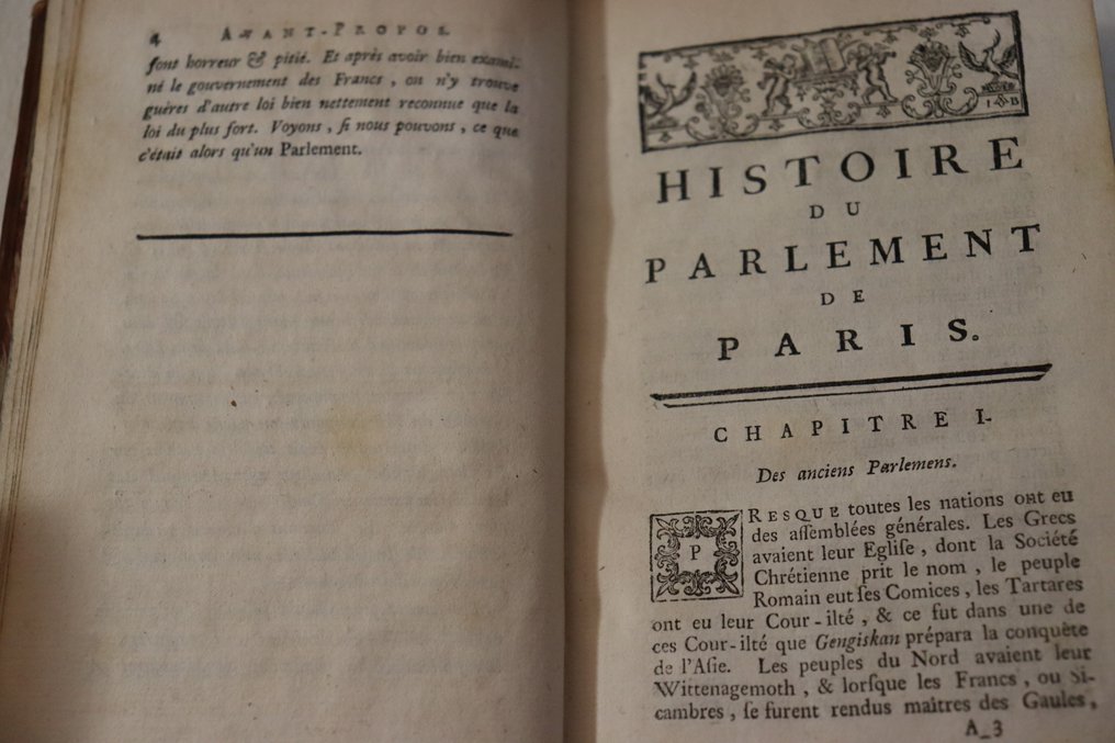 Voltaire - Histoire du Parlement de Paris - 1769 #2.1