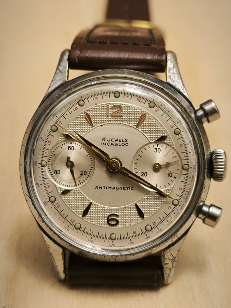 Chronographe Suisse - landeron - Nincs minimálár - 902000 - Férfi - 1950-1959 #1.0