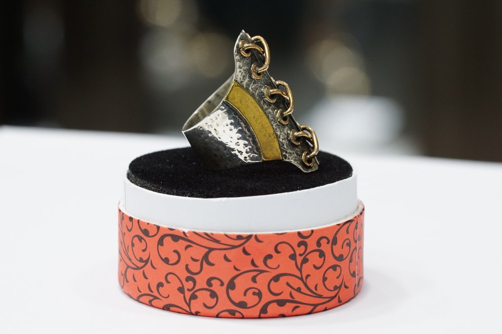 Bez ceny minimalnej
- Pierścionek Srebro - Pierścień projektanta #4.3