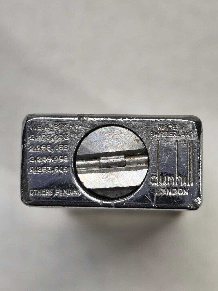 Dunhill - Rollagas (raro/rare) - No reserve price - Pocket lighter - Silver plated #1.0