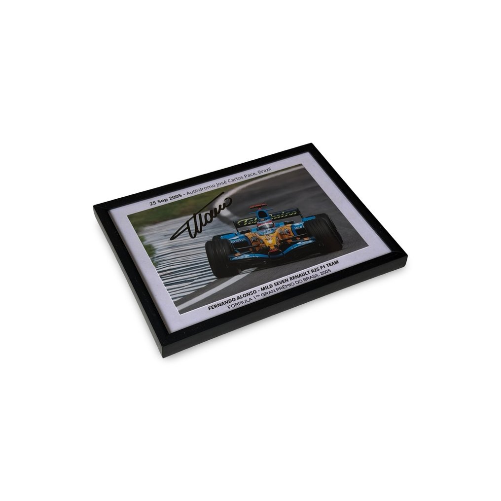 Mild Seven Renault F1 Team - Renault R25 - Fernando Alonso - 2005 - Photograph #1.0