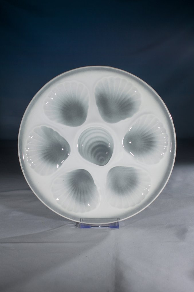 moulins des loups - Teller (6) - Keramik - Wunderschöne Austernborden #3.2