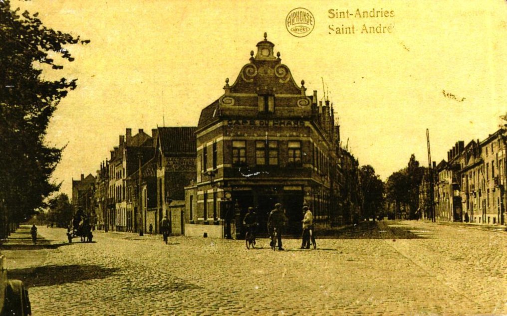 比利時 - 城市和景觀 - 布鲁日市 + 郊区市镇 - 更好的地图 - 明信片 (105) - 1902-1965 #1.0