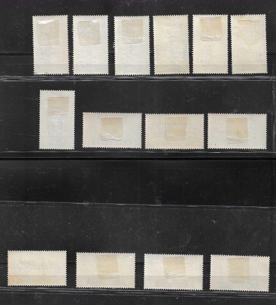 Italian Libya 1933 - Sixth fair of Tripoli. - catalogo sassone n.108/17 + posta aerea n.4/7 #1.0