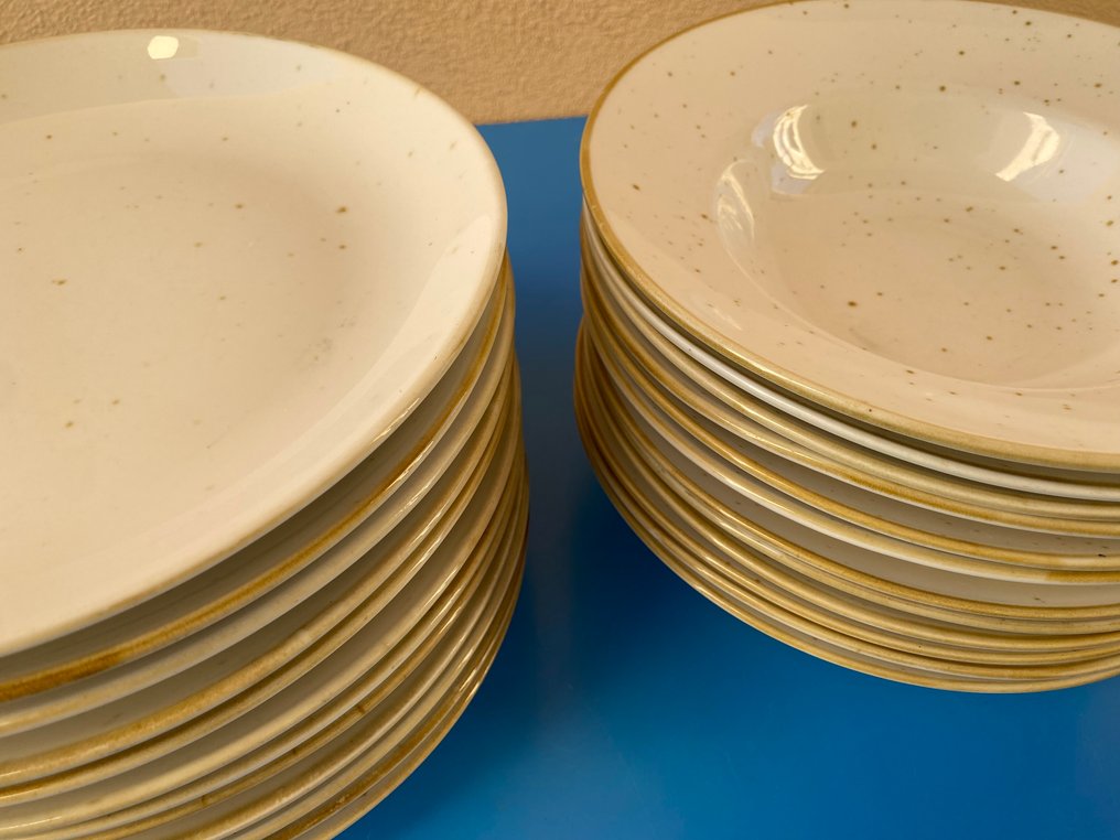 Sangi Hospitality Java - Serviciu de masă pentru 12 (24) - Porțelan - Design complet și actual #3.2