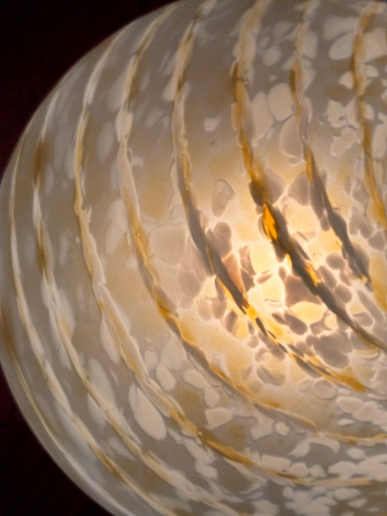 Table lamp - Glass - Spherical glass table lamp in Murano style. #3.2
